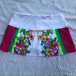Lucky in Love Tropical Skirt | Size M 8-10